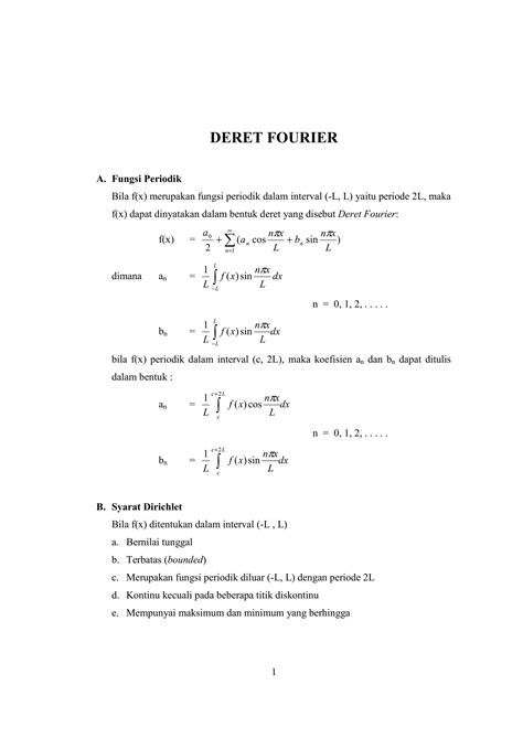 Deret fourier | DOCX - SlideShare - wintechmobiles.com