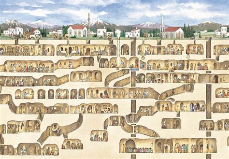 Derinkuyu Underground City Turkey #unnotocedtv #history #mystery - wintechmobiles.com