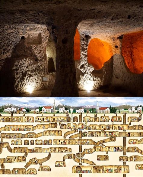 Derinkuyu Underground City - Cappadocia Turkey - wintechmobiles.com