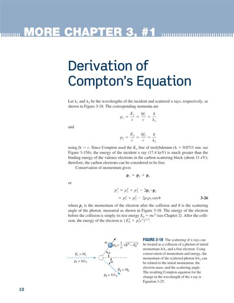 Derivation of Compton’s Equation - wintechmobiles.com