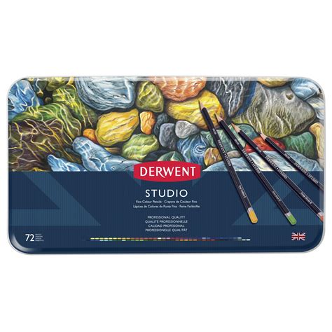 DERWENT Studio Colouring Pencils Tin (Set of 72) - Amazon