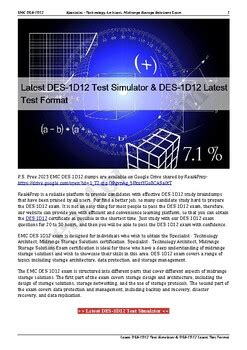 DES-1D12 Antworten