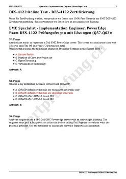 DES-4122 Prüfungsinformationen