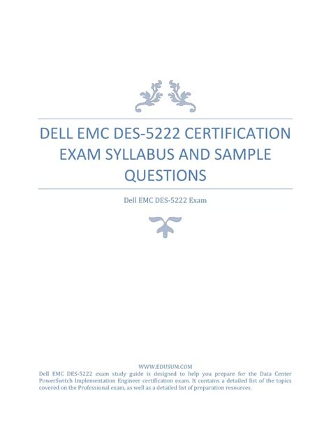 DES-5222 Prüfungs