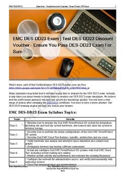 DES-DD23 Online Test