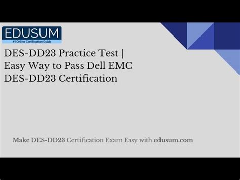 DES-DD23 Test Pass4sure