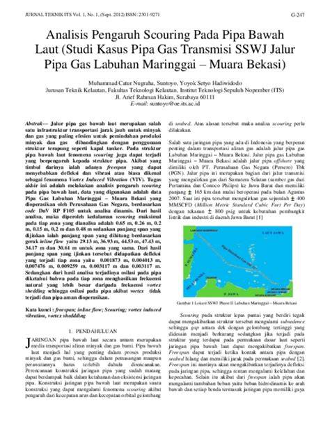 Desain Pipa Gas Bawah Laut Studi Kasus Laut Andaman - raincitystudios.com
