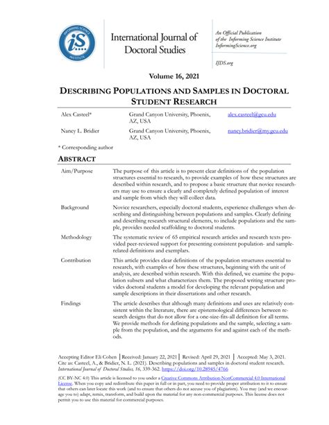 Describing Populations and Samples in Doctoral Student Research - wintechmobiles.com