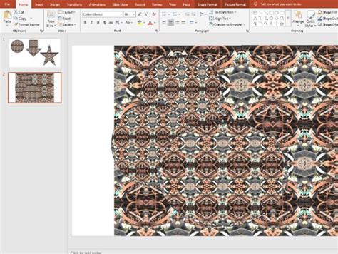 Design a simple repeat pattern using powerpoint / google slides ... - muktibox.com