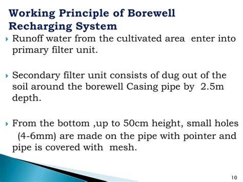 Design and Assessment of Borewell Recharge Technique for Groundwater ... - raincitystudios.com