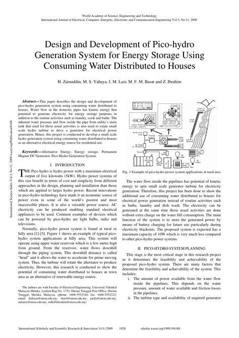 Design and development of pico-hydro generation … - raincitystudios.com