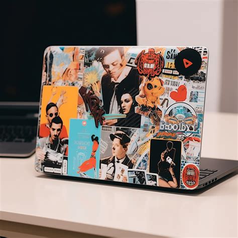 Design Custom Laptop Stickers & Decals Online - muktibox.com