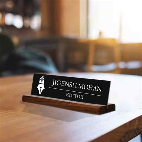 Desk Name Plates - Etsy India - muktibox.com