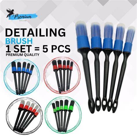 DETAILING BRUSH 5 pcs Kuas Detailing Set 5 Ukuran … - raincitystudios.com