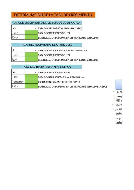 DETERMINACIÓN DE TASAS DE CRECIMIENTO DE …