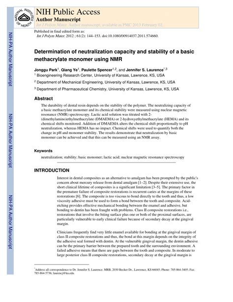 Determination of neutralization capacity and stability of a basic ... - wintechmobiles.com