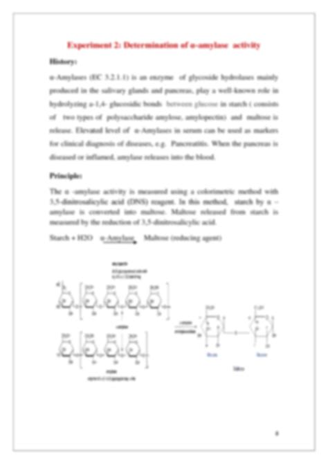 Determination of specific Activity of Amylase to Estimate Age of Saliva - muktibox.com