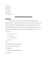 Determining Enthalpy of Acid-Base Reactions Using Calorimetry - wintechmobiles.com
