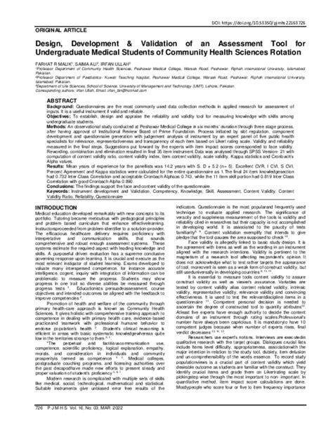 Development, validation, and assessment of a reliable and ... - Springer - wintechmobiles.com