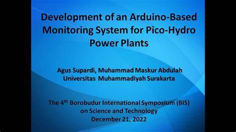 Development of an Arduino-Based Monitoring System for Pico-Hydro Power ... - raincitystudios.com