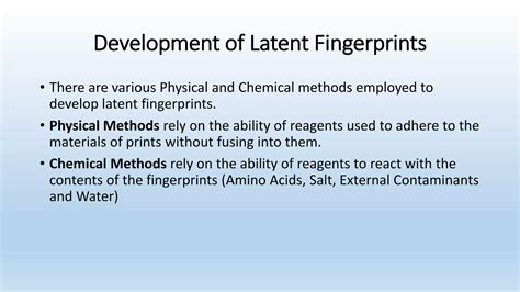 Development of Latent Fingerprints - Learn Forensic - wintechmobiles.com