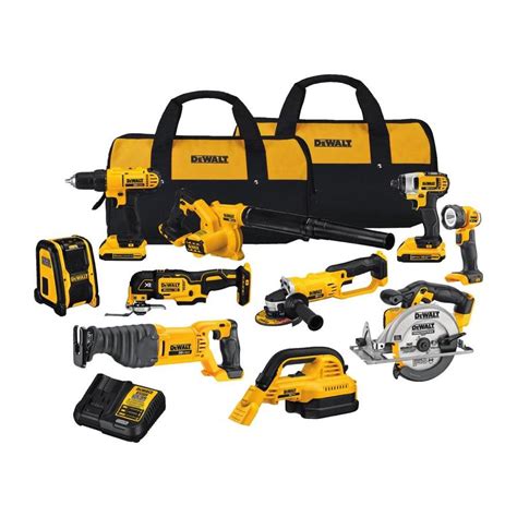 DEWALT 20 Volt MAX 10-Tool Cordless Combo Kit - Northern Tool