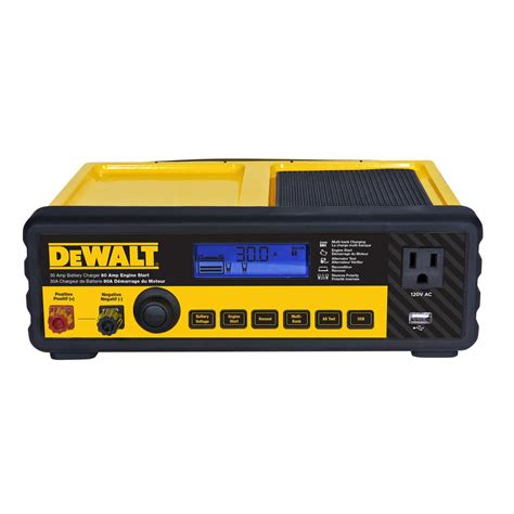 DEWALT 30 Amp Automotive Portable Car Battery Charger with 80 …