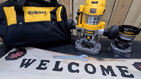 DEWALT DWP611PK Compact Router - Review - YouTube