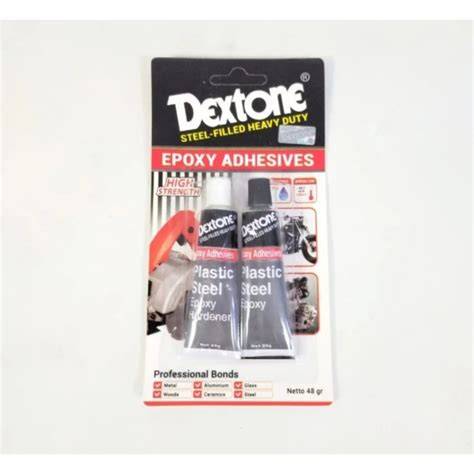 Dextone 5 Menit - 48gr Lem Plastic Steel - raincitystudios.com