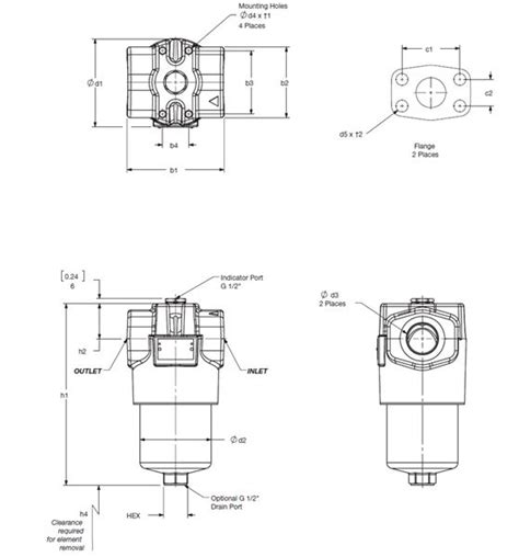 DF ON 110TC10BM1.0/12B6 (2061137) Hydac Pressure Filter