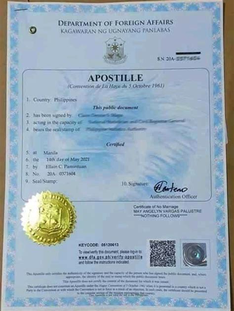 DFA Apostille Document Authentication StepbyStep Guide