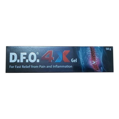 DFO 4X Gel (Topical) 50gm - Netmeds