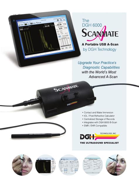 DGH 6000 Scanmate A-Scan (New & Pre-Owned)