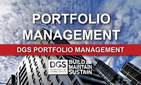 DGS Portfolio Management Division dgs