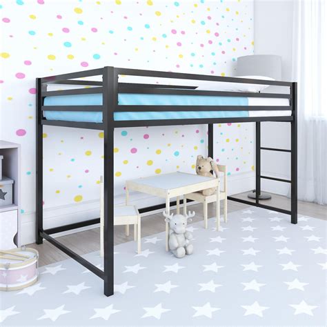 DHP Miles Metal Junior Twin Loft Bed Hayneedle