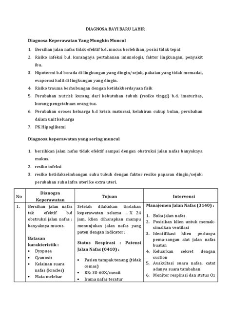 diagnosa bayi baru lahir - elchoricharrua.com
