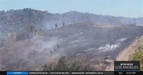 DIAMOND BAR BRUSH FIRE - YouTube