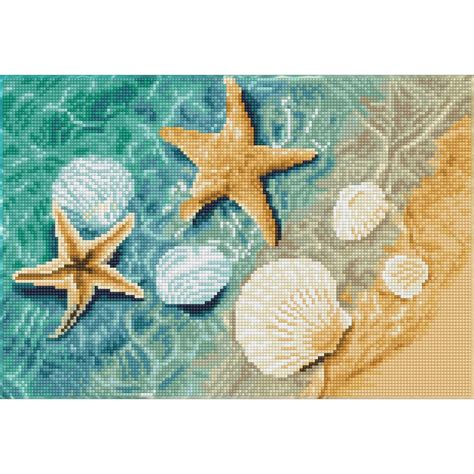 DIAMOND DOTZ Crystal Shore Diamond Painting Kit 11.02" x 16.14"