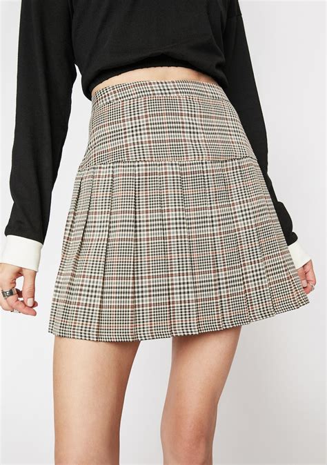 DICKIES Pleated mini skirt ITeSHOP