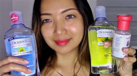 DICKINSONS WITCH HAZEL TONER Review🍃 - YouTube