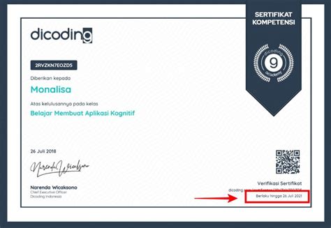 Dicoding Academy Certificate - wintechmobiles.com