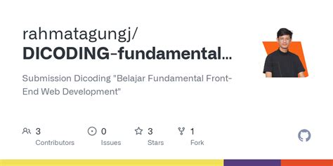 DICODING-fundamental-front-end-web-development Submission …