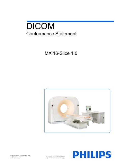 DICOM Conformance Statement - documents.philips.com