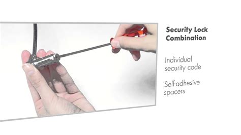 DICOTA Security Lock Combination English - YouTube