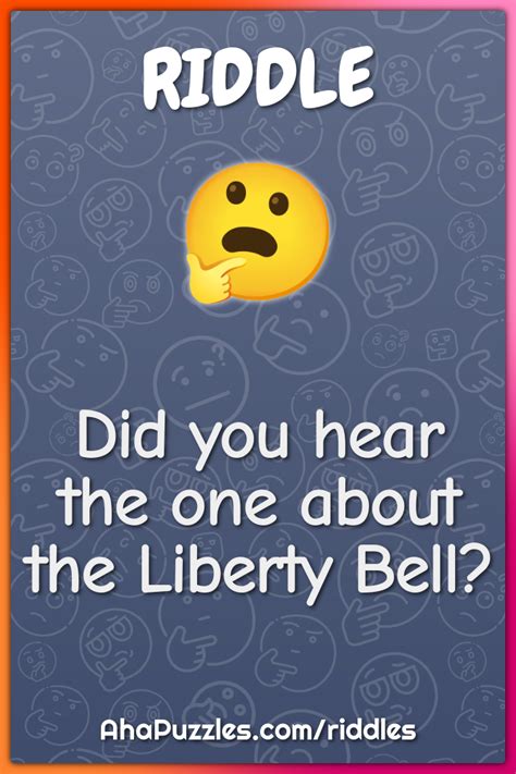 DID YOU HEAR ABOUT RIDDLES WITH ANSWERS TO SOLVE