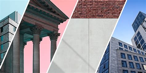 Different types of traditional and modern stone facades … - muktibox.com