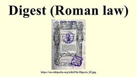Digest (Roman law) - wintechmobiles.com