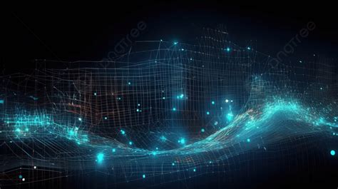 Digital Data Flow Abstract Grid Motion Background - Shutterstock - muktibox.com