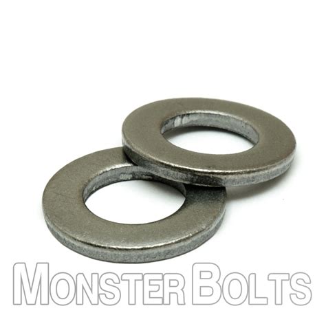 DIN 125A Metric Flat Washers, 200 HV Plain Steel (125 A) - Monster Bolts