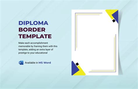 Diploma Border Template - Free Vectors & PSDs to Download - muktibox.com